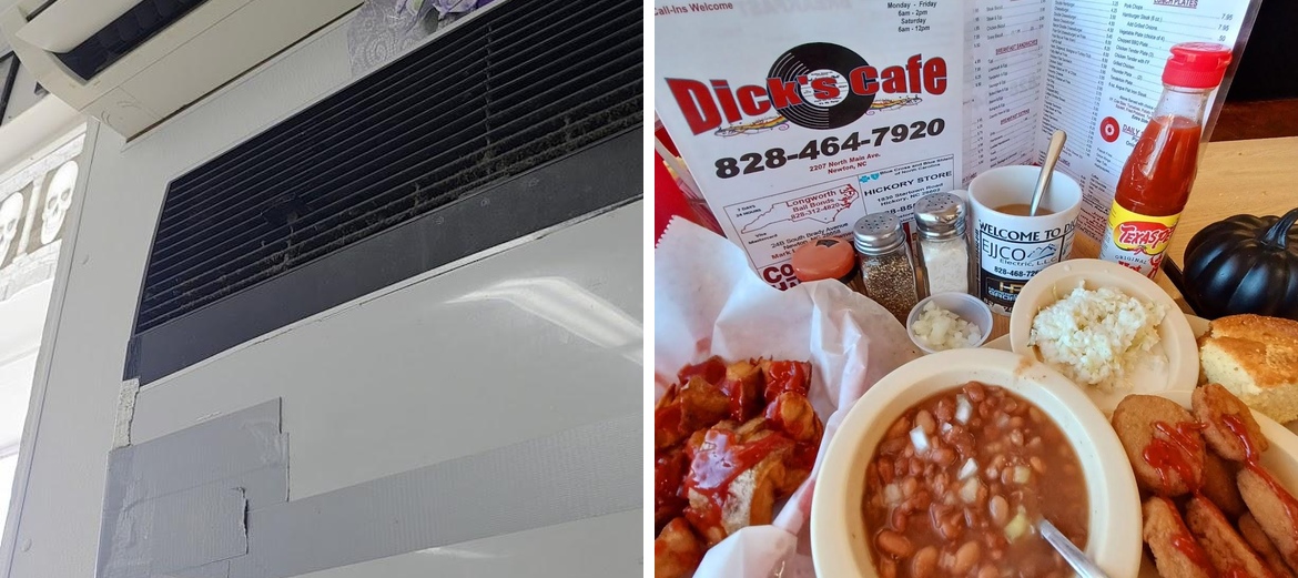 Dick's Cafe Menu