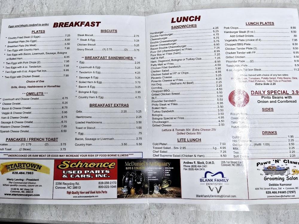 Dick's Cafe Menu image 3